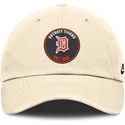 cappellino-curvo-beige-regolabile-club-unstructured-organic-cotton-dei-detroit-tigers-mlb-di-nike