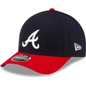 cappellino-visiera-curva-blu-marino-e-rosso-snapback-9forty-m-crown-player-replica-di-atlanta-braves-mlb-di-new-era