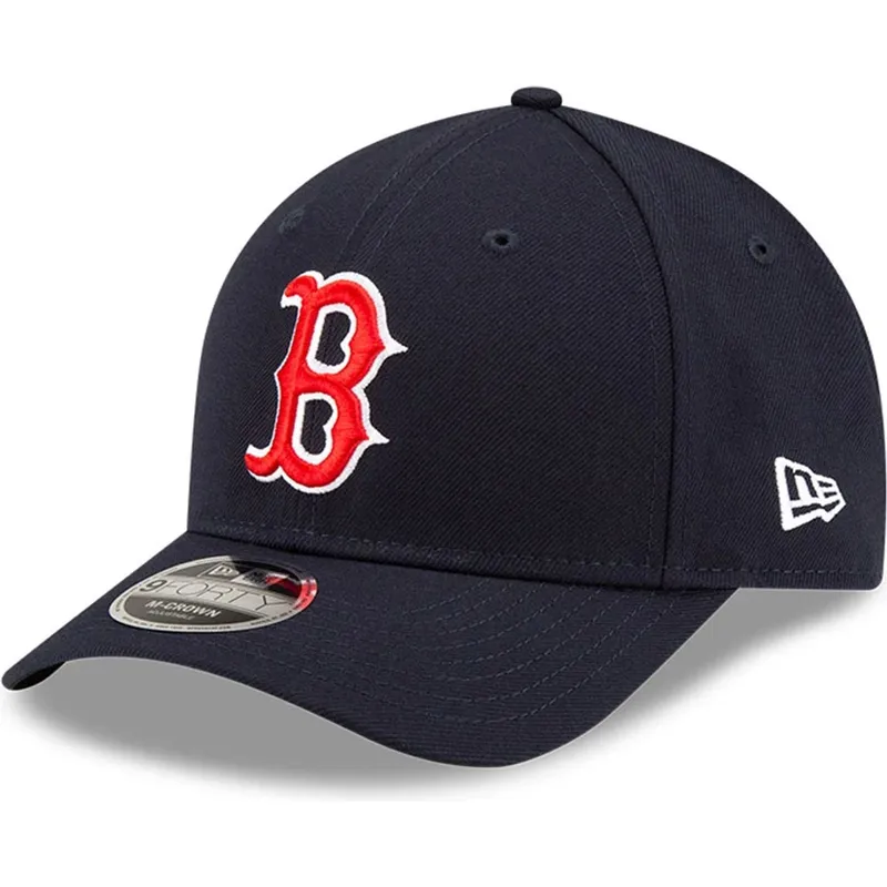 granatowa-czapka-z-daszkiem-snapback-9forty-m-crown-player-replica-boston-red-sox-mlb-new-era