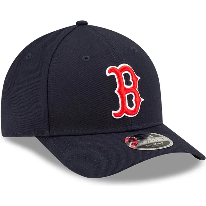 granatowa-czapka-z-daszkiem-snapback-9forty-m-crown-player-replica-boston-red-sox-mlb-new-era