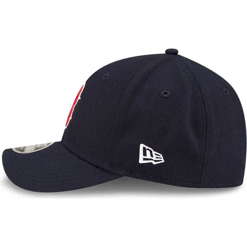 cappellino-visiera-curva-blu-marino-snapback-9forty-m-crown-player-replica-di-boston-red-sox-mlb-di-new-era