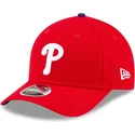 czerwona-czapka-z-daszkiem-snapback-9forty-m-crown-player-replica-philadelphia-phillies-mlb-new-era
