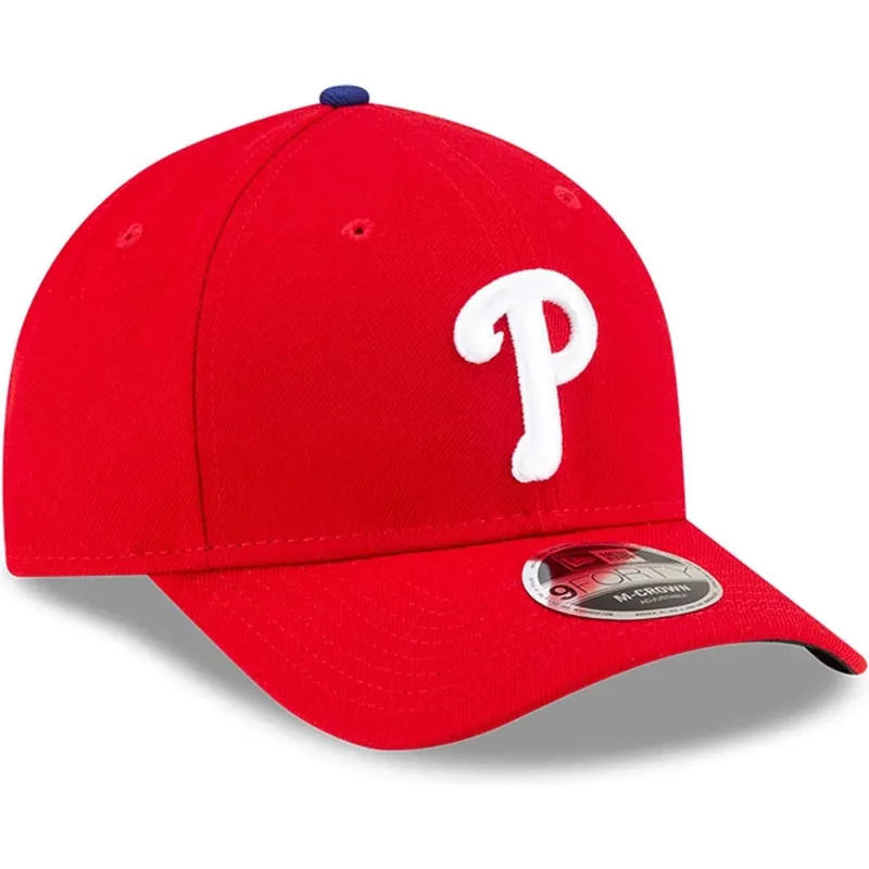 czerwona-czapka-z-daszkiem-snapback-9forty-m-crown-player-replica-philadelphia-phillies-mlb-new-era