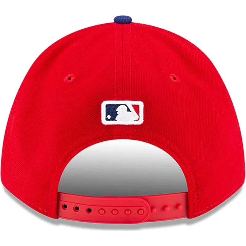 cappellino-visiera-curva-rosso-snapback-9forty-m-crown-player-replica-di-philadelphia-phillies-mlb-di-new-era