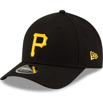 Μαύρο καπέλο με καμπύλη snapback 9FORTY M-Crown Player Replica των Pittsburgh Pirates MLB της New Era