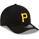 cappellino-curvo-nero-snapback-9forty-m-crown-player-replica-di-pittsburgh-pirates-mlb-di-new-era