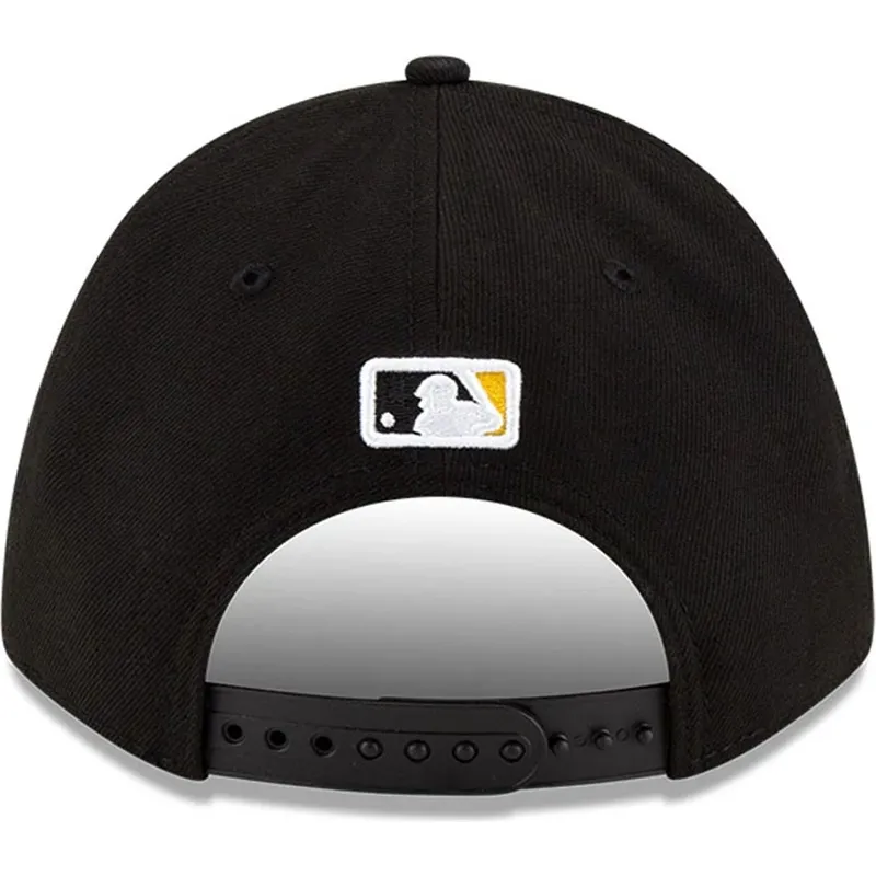 gorra-curva-negra-snapback-9forty-m-crown-player-replica-de-pittsburgh-pirates-mlb-de-new-era