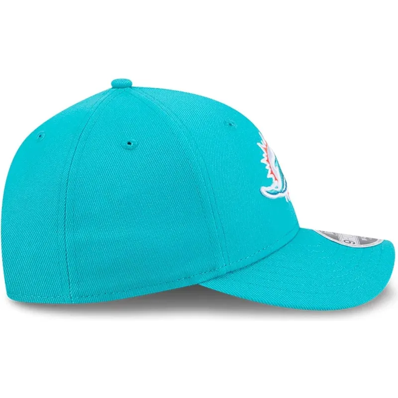 blaue-gebogene-snapback-kappe-9forty-m-crown-team-der-miami-dolphins-nfl-von-new-era