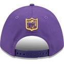 new-era-curved-brim-9forty-m-crown-team-minnesota-vikings-nfl-purple-snapback-cap