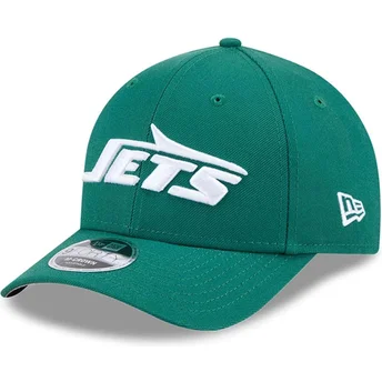 Πράσινο καπέλο με καμπύλη 9FORTY M-Crown Team snapback των New York Jets NFL από New Era