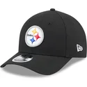 cappellino-curvo-nero-snapback-9forty-m-crown-team-dei-pittsburgh-steelers-nfl-di-new-era