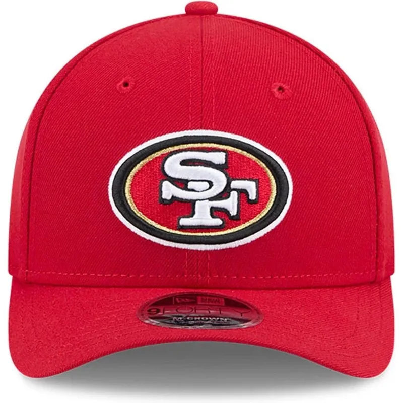 casquette-courbee-rouge-snapback-9forty-m-crown-team-san-francisco-49ers-nfl-new-era
