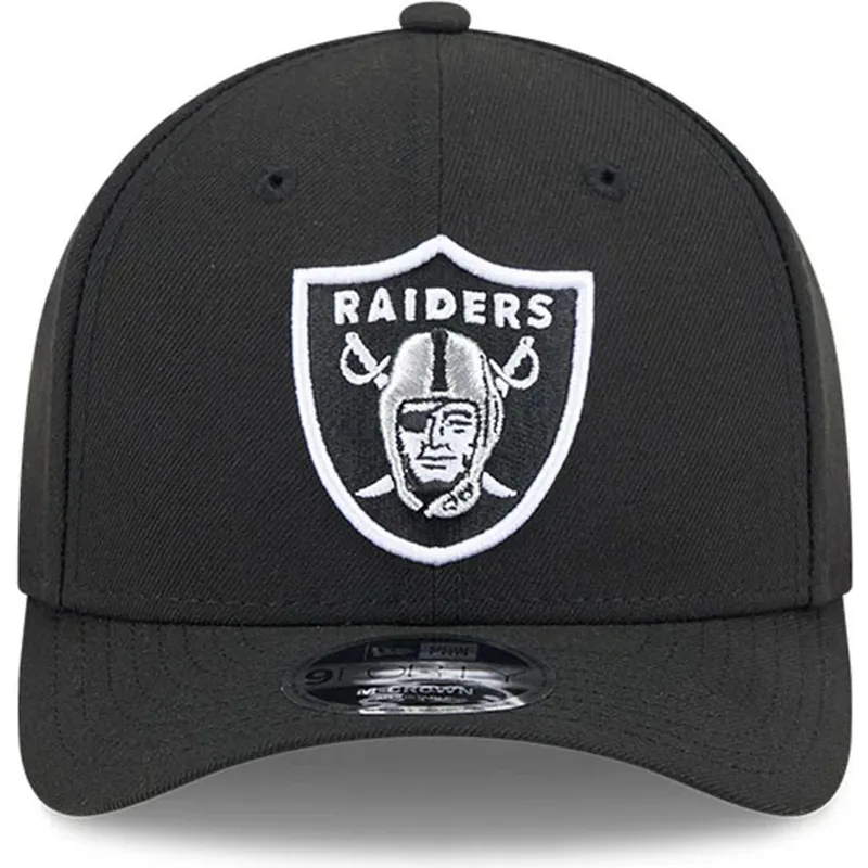 schwarze-gebogene-snapback-kappe-9forty-m-crown-team-der-las-vegas-raiders-nfl-von-new-era