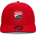 cappellino-curvo-rosso-snapback-9seventy-stretch-snap-core-di-ducati-motor-motogp-di-new-era