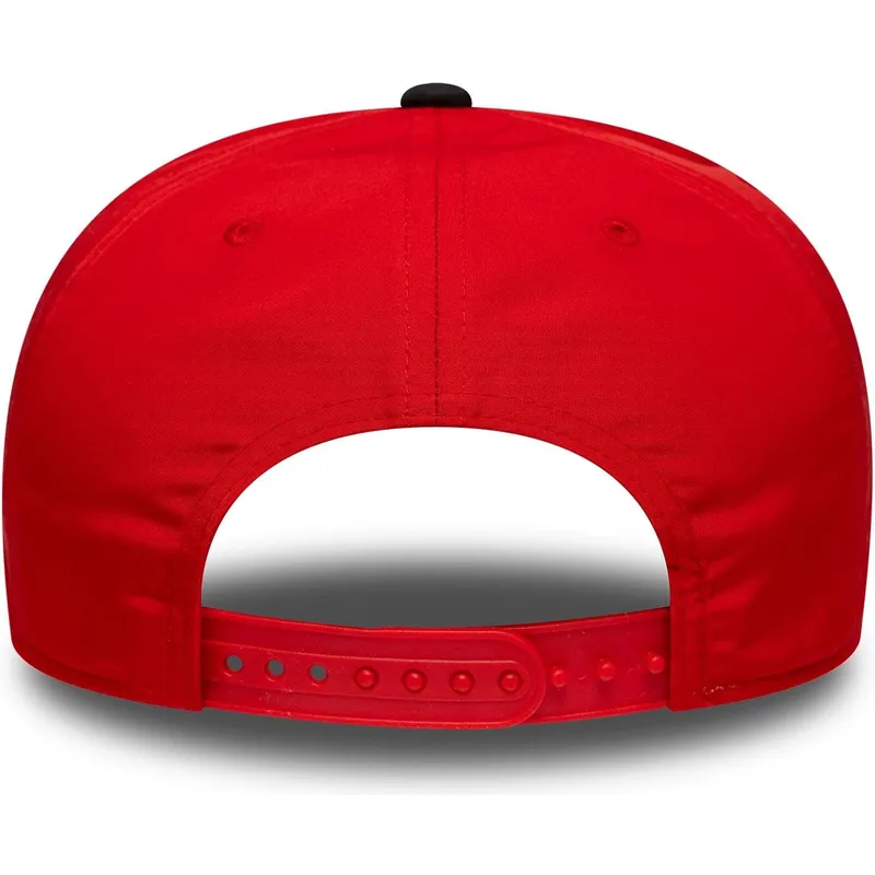 cappellino-visiera-curva-nero-e-rosso-snapback-9seventy-stretch-snap-print-di-ducati-motor-motogp-di-new-era