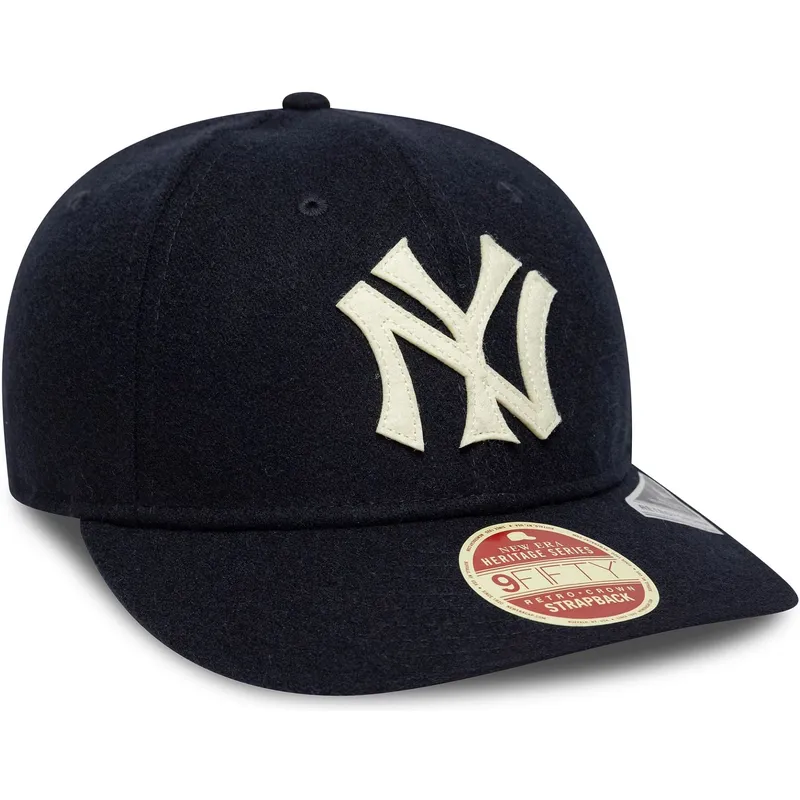 granatowa-zakrzywiona-czapka-regulowana-9fifty-retro-crown-heritage-series-new-york-yankees-mlb-new-era
