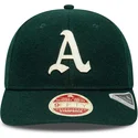 cappellino-curvo-verde-regolabile-9fifty-retro-crown-heritage-series-di-oakland-athletics-mlb-di-new-era