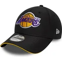 gorra-curva-negra-ajustable-9forty-microfibre-de-los-angeles-lakers-nba-de-new-era