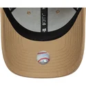 gorra-curva-marron-ajustable-con-logo-marron-9forty-outline-de-los-angeles-dodgers-mlb-de-new-era