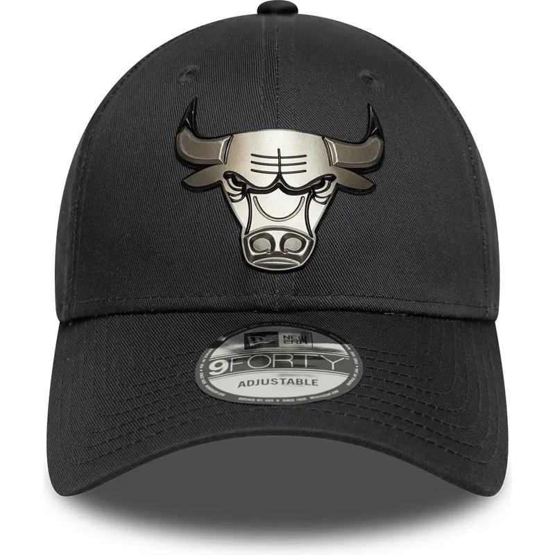 gra-kurvad-keps-snapback-9forty-metallic-fran-chicago-bulls-nba-av-new-era
