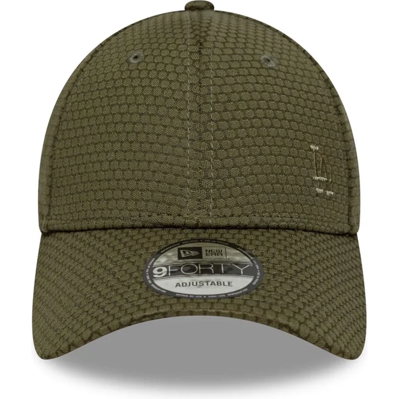 zielona-czapka-z-daszkiem-snapback-z-zielonym-logo-9forty-mesh-flawless-los-angeles-dodgers-mlb-new-era