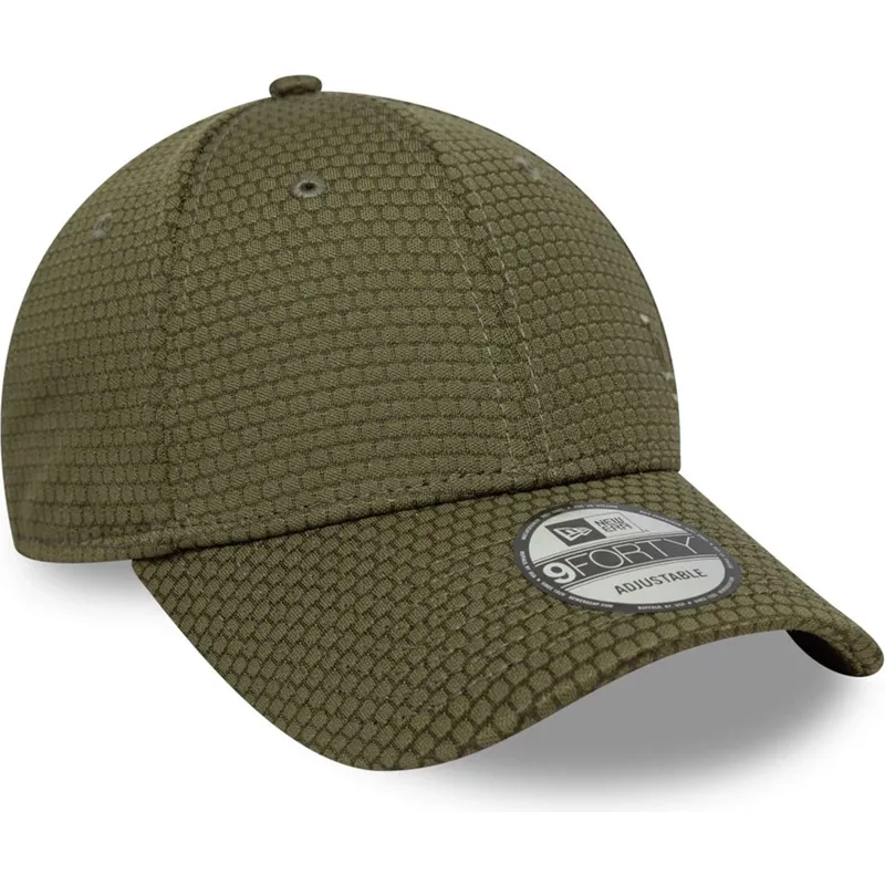 gron-kurvad-keps-snapback-med-gront-logotyp-9forty-mesh-flawless-fran-los-angeles-dodgers-mlb-av-new-era