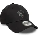 schwarze-verstellbare-curved-cap-9forty-washed-von-ducati-motor-motogp-von-new-era