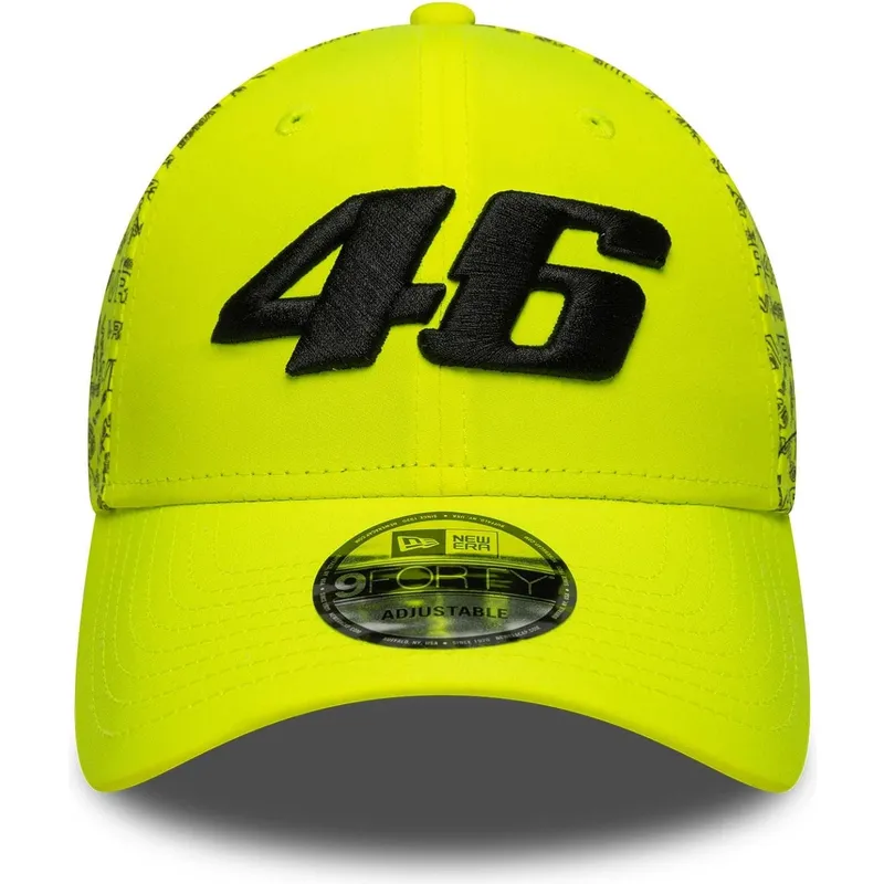 gul-bojd-justerbar-keps-9forty-all-over-print-fran-valentino-rossi-vr46-motogp-av-new-era