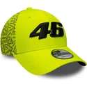 gul-bojd-justerbar-keps-9forty-all-over-print-fran-valentino-rossi-vr46-motogp-av-new-era