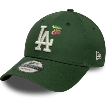 Casquette courbée verte ajustable 9FORTY Fruit Icon Los Angeles Dodgers MLB New Era
