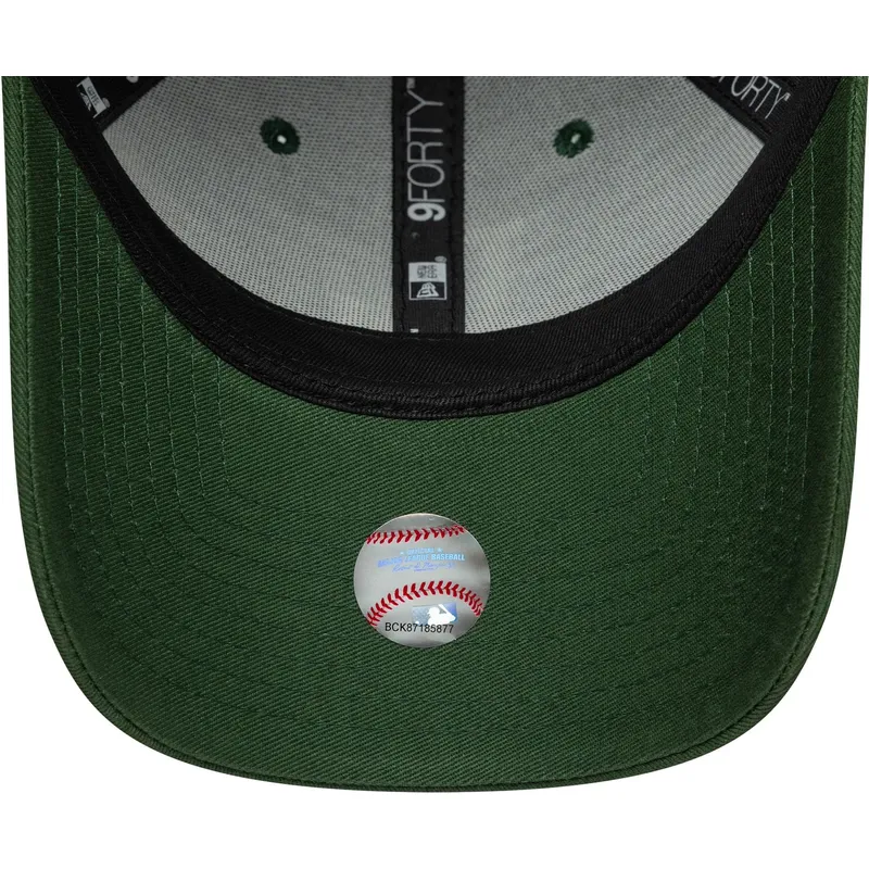 cappellino-con-visiera-curva-verde-regolabile-9forty-fruit-icon-dei-los-angeles-dodgers-mlb-di-new-era