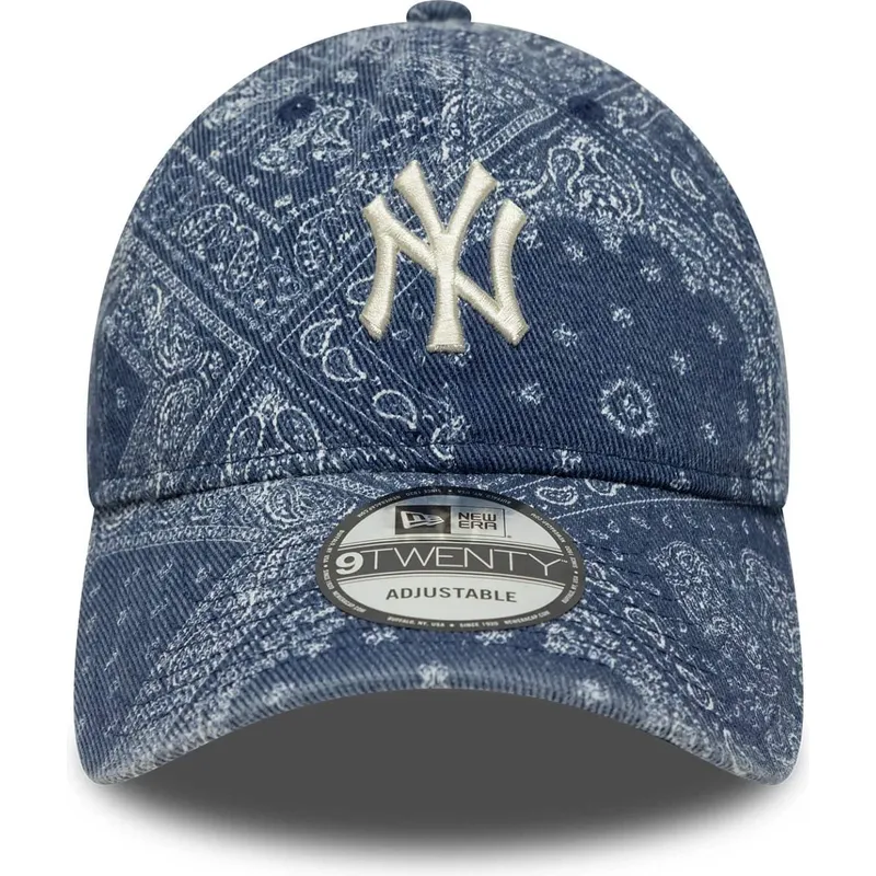 bojd-bla-justerbar-keps-9twenty-washed-paisley-fran-new-york-yankees-mlb-av-new-era