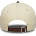 gorra-curva-beige-y-marron-ajustable-9twenty-mini-washed-de-new-york-yankees-mlb-de-new-era