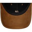new-era-curved-brim-brown-logo-9twenty-suede-new-york-yankees-mlb-brown-adjustable-cap