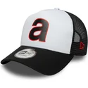 casquette-trucker-blanche-et-noire-e-frame-aprilia-piaggio-new-era