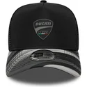 casquette-trucker-noire-e-frame-print-ducati-motor-motogp-new-era