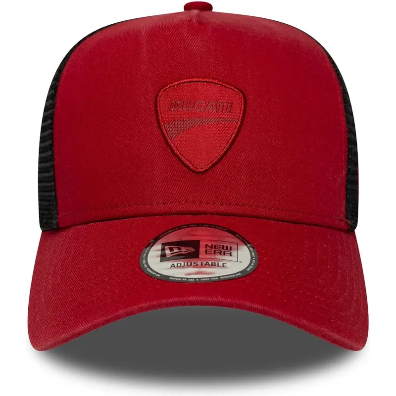 czapka-trucker-czerwona-e-frame-seasonal-ducati-motor-motogp-new-era