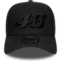 czarna-zakrzywiona-czapka-snapback-e-frame-laser-etch-denim-valentino-rossi-vr46-motogp-new-era