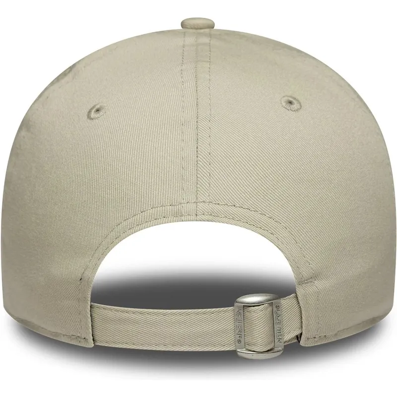 cappellino-curvo-beige-regolabile-con-logo-rosa-da-donna-9forty-league-essential-dei-new-york-yankees-mlb-di-new-era