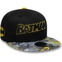 gorra-plana-negra-snapback-para-nino-9fifty-de-batman-dc-comics-de-new-era