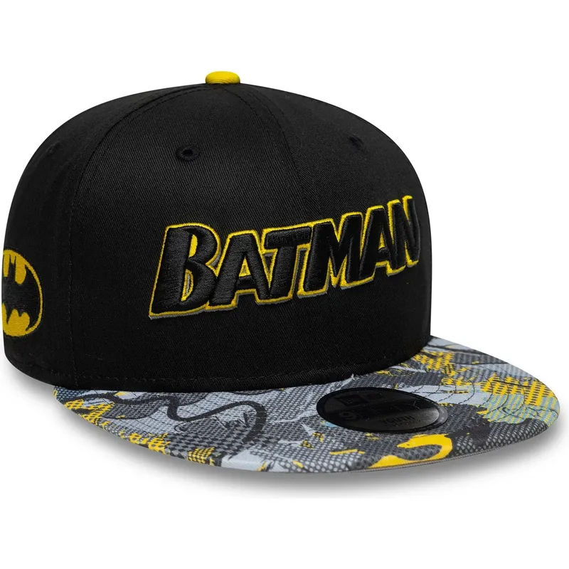 schwarze-flache-snapback-kappe-fur-kinder-9fifty-von-batman-dc-comics-von-new-era
