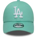 zielona-regulowana-czapka-z-daszkiem-dla-chlopca-9forty-league-essential-los-angeles-dodgers-mlb-new-era