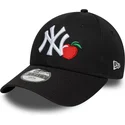 casquette-courbee-noire-ajustable-pour-enfant-9forty-fruit-icon-new-york-yankees-mlb-new-era