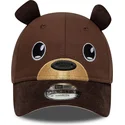 new-era-curved-brim-toddler-9forty-cord-ears-brown-adjustable-cap