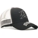 schwarze-trucker-kappe-contrast-stitch-panther-graphic-von-ed-hardy