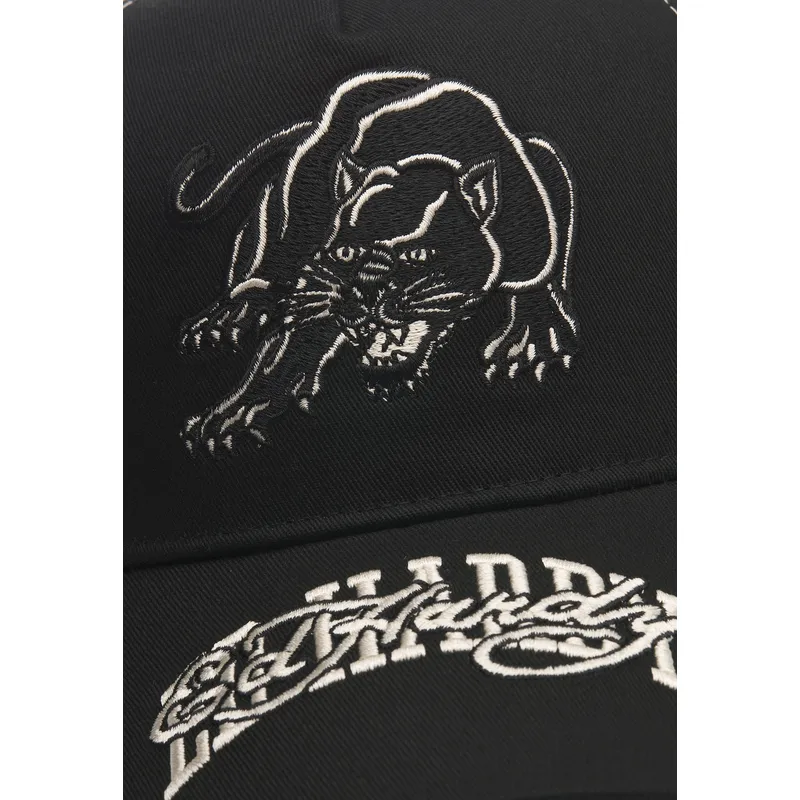 trucker-contrast-stitch-panther-graphic-ed-hardy