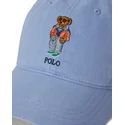 cappellino-curvo-blu-regolabile-classic-sport-twill-polo-bear-di-polo-ralph-lauren