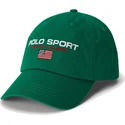 casquette-courbee-verte-ajustable-sport-twill-polo-ralph-lauren