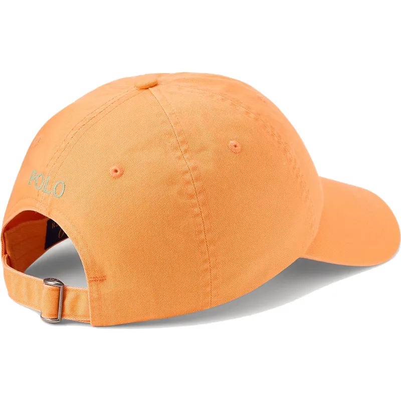 bojd-orange-justerbar-keps-classic-sport-twill-fran-polo-ralph-lauren