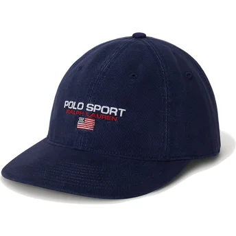 Casquette courbée bleue marine ajustable Authentic Baseball Polo Ralph Lauren